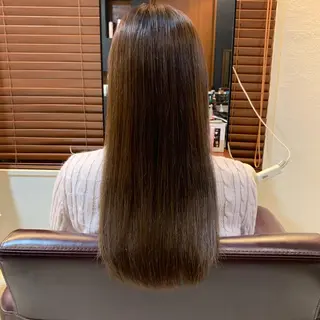 ロング カラー 小顔/似合わせカット 杉山莉菜のヘアスタイル