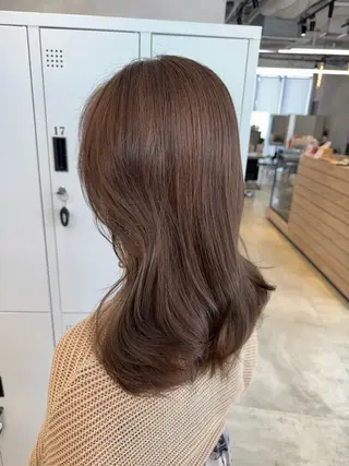 カラー 透明感カラー✨艶髪 制作🌱山根あゆみのヘアスタイル
