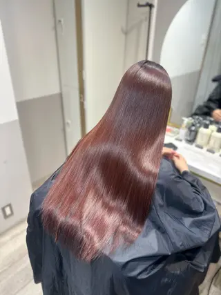 ロング カラー 新宿/髪質改善/ 美髪矯正✨浅江通友のヘアスタイル