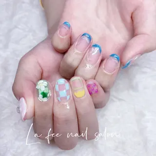 カラー ネイル La feeのネイルデザイン