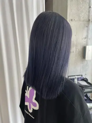 セミロング SHOTO ハイトー ン/ブロンドカラーのヘアスタイル