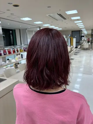 カラー 🎀暖色カラー/透明 感カラー/ひな🎀のヘアスタイル