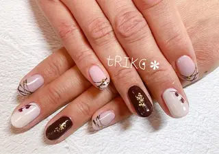 ネイル tRING＊ しいの木台のネイルデザイン