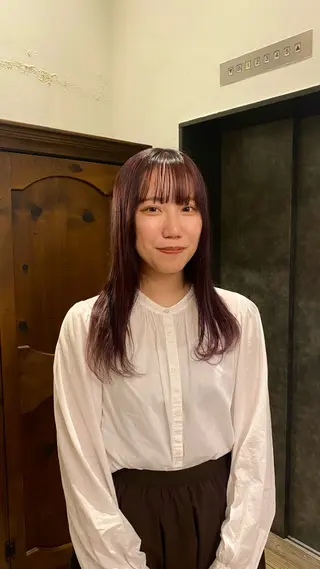 ロング カラー 透明感カラー 🦙なりたりみのヘアスタイル