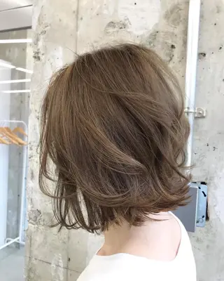 ショート カラー 天王寺区🌟大好評バ ッサリ◎美髪改善矯正のヘアスタイル