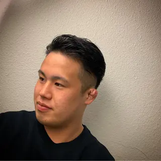 ショート パーマ メンズ ひらお あおとのヘアスタイル