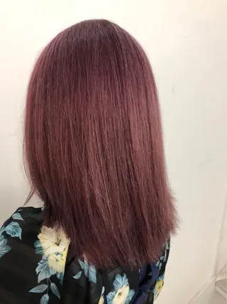 ミディアム カラー 西村あきや トレンド韓国ヘアのヘアスタイル