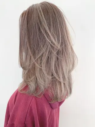 ミディアム カラー 髪質改善サロン 心斎橋ARCHEのヘアスタイル