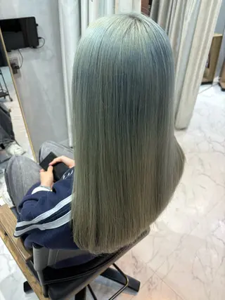 ロング カラー ハイトーン/韓国風/ 艶髪/吉祥寺のヘアスタイル