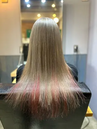 ロング 園田 彩音のヘアスタイル