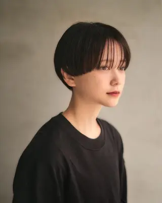 ショート 赤み消しカラー/ ナチュラル/トモキのヘアスタイル