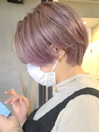 カラー しずく🤍🧸 / fifthパーマのヘアスタイル