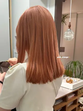 セミロング カラー 暖色カラー/レイヤー 🌙 オノユリカのヘアスタイル