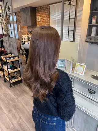 ロング カラー Felice Erikaのヘアスタイル