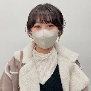 ショート パーマ 初めてのショート お任せください✂️のヘアスタイル