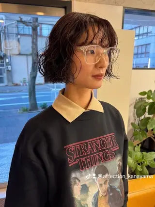 パーマ クロダ　スズナ /金山駅徒歩３分のヘアスタイル