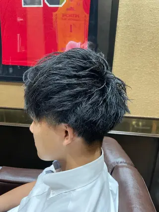 ショート メンズ ヒロ銀座　小林 透真のヘアスタイル