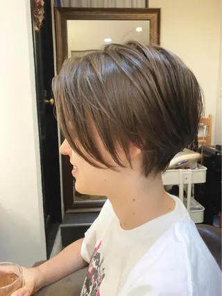 ショート 中江 翔のヘアスタイル