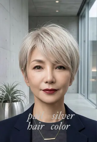 ショート カラー M.SLASH 辻 孝志のヘアスタイル