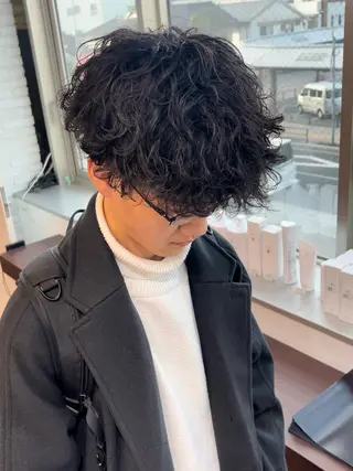 パーマ メンズ Hazu 【パーマ特化美容師】のヘアスタイル