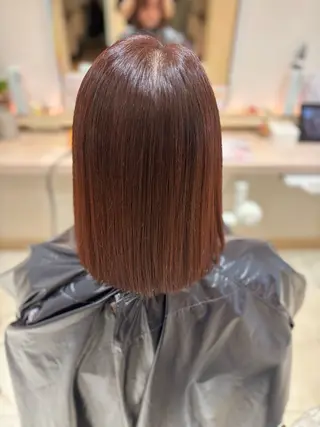 ミディアム 川島 梨菜🌹のヘアスタイル