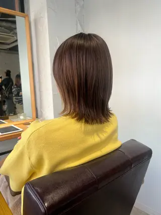 ミディアム 吉祥寺/パーマ/ カラー/Abeのヘアスタイル