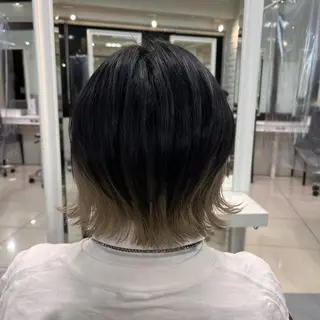 ショート カラー 【メンズ縮毛矯正/ Ryoka】のヘアスタイル