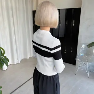 ショート カラー はちすか るかのヘアスタイル