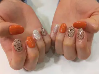 ネイル はばすみれ🎀ﾈｲﾙ 光ﾌｪｲｼｬﾙ ﾍｱのネイルデザイン