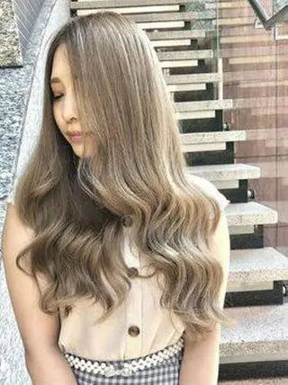 ロング 桃屋 桃屋のヘアスタイル
