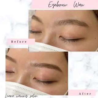 アイブロウ Luana wax 🐚根本のエステ・リラクイメージ