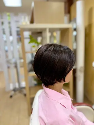 ショート 岩谷 美香のヘアスタイル