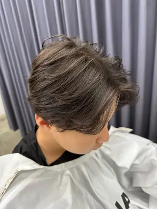 ミディアム メンズ 🪐LANDS🪐 福垣 海也のヘアスタイル