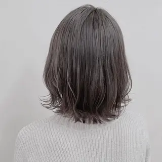 カラー 似合わせ💗骨格矯正 💗透明感カラー💗のヘアスタイル