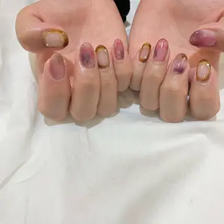 ネイル 藤原 胡桃のネイルデザイン