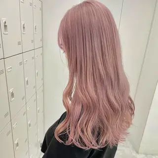 ロング カラー ハイトーン艶カラー 🤍ゆうひのヘアスタイル