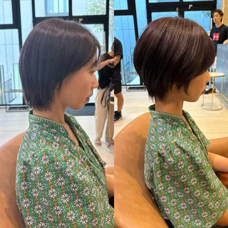 ショート 大人ショート特化/ カットモデル/表参道のヘアスタイル