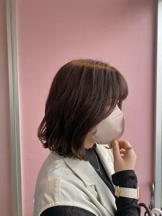 ショート カラー 似合わせレイヤー/ Wカラー🧸こころのヘアスタイル