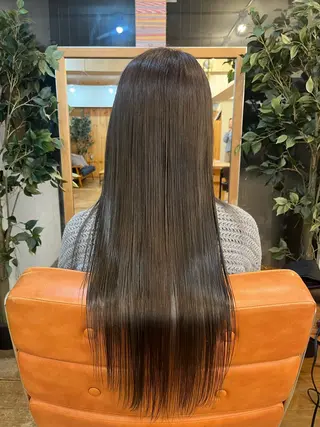 ロング ⚪️髪質改善 縮毛 店長 コウ⚪️のヘアスタイル