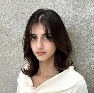 ミディアム 🫧艶感モテヘア🫧 Moka/麻布十番のヘアスタイル