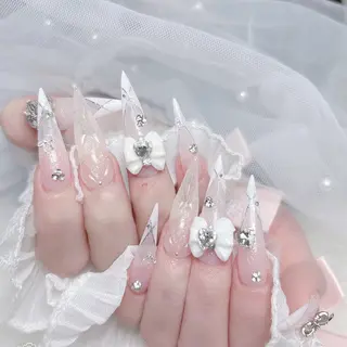 ネイル MoMoA Nail ネイル長さ出し専門店のネイルデザイン