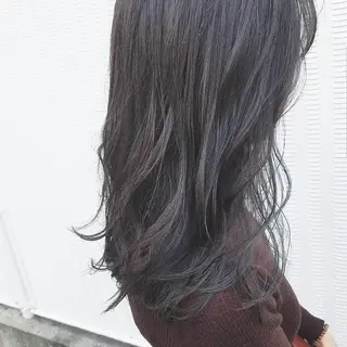 カラー 🙃 透明感カラー/ボブのヘアスタイル