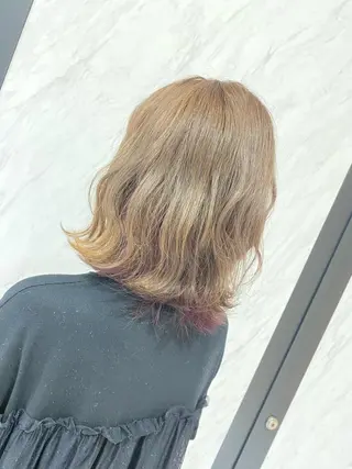 ミディアム 阪神尼崎 MASAYAのヘアスタイル