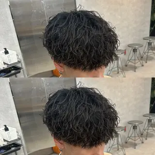 パーマ メンズ イケメン製造機 🔥上原沙羅🔥のヘアスタイル