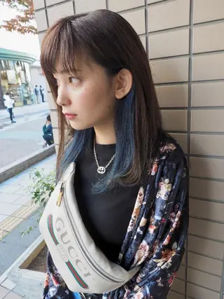 カラー キノシタ ナオユキのヘアスタイル