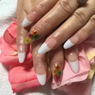 ミディアム ネイル 《LB》ラブリエ Nail&eyeのマツエク・マツパデザイン