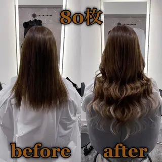 ロング シールエクステ ♡SAORI♡のヘアスタイル
