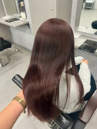 ロング 石津 優菜のヘアスタイル