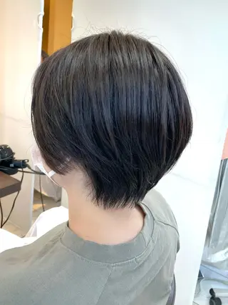 ショート 新籾 尚哉のヘアスタイル