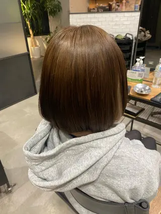 ミディアム 井上 怜音のヘアスタイル